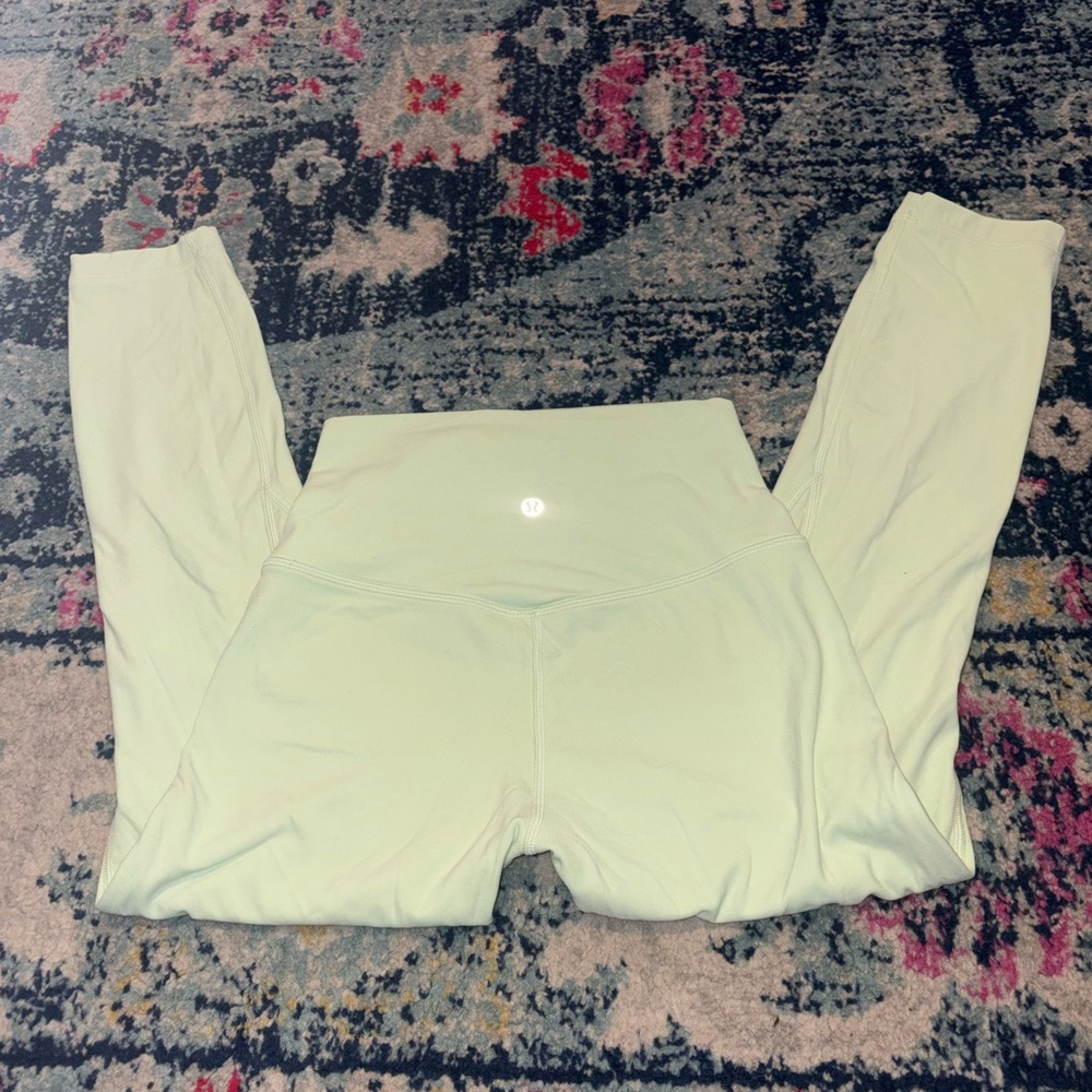 lululemon athletica Light Green Leggings